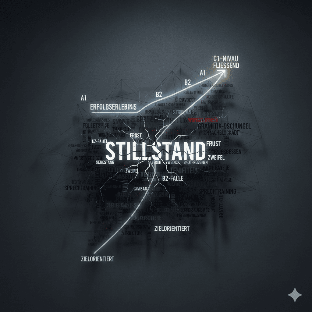 چرا زبان آموزان آلمانی بعد مدتی از سطح متوسط جلوتر نمیروند؟